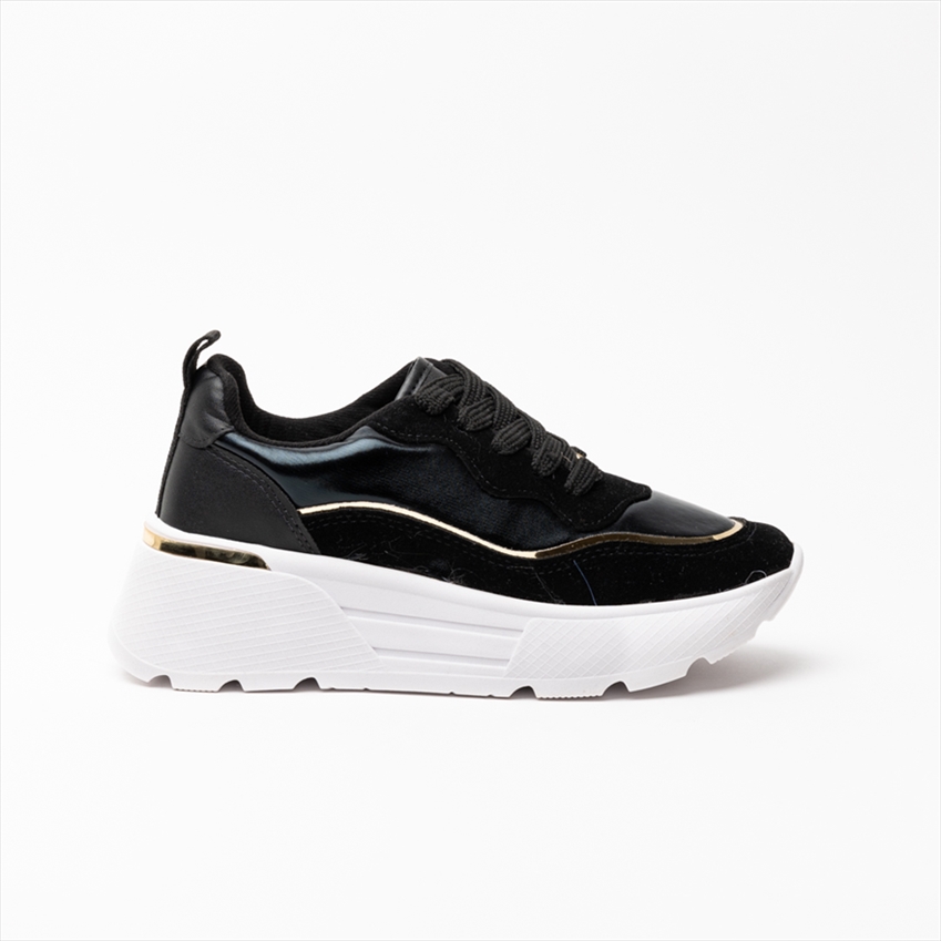 Vizzano black and white chunky sneakers
