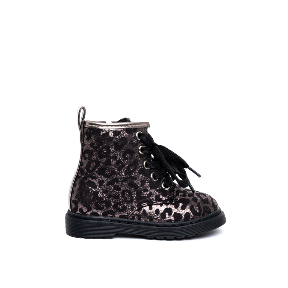 Miss Belgini Glam Lace Up Girls Boots
