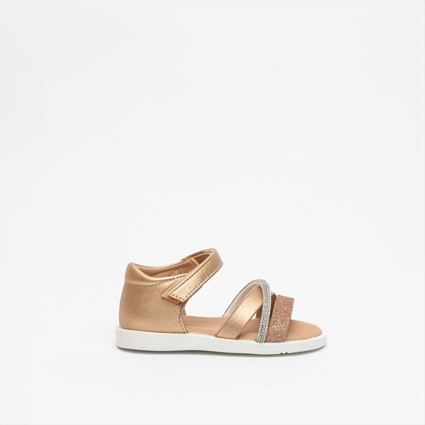 Miss Belgini Girls Multi Strap Glam Sandals