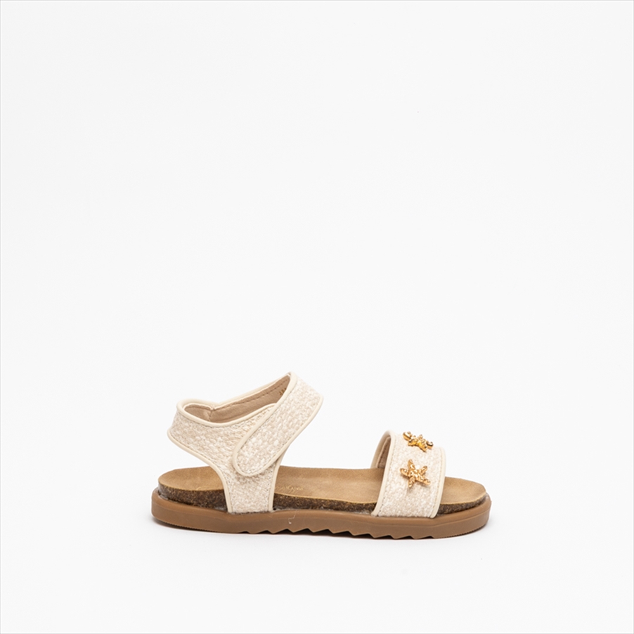 Miss Belgini Girls Sandals with Starfish Decorative Details
