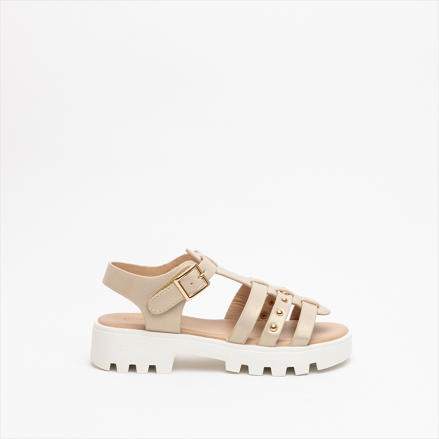 Miss Belgini Girls Gladiator Sandals with Subtle Heel