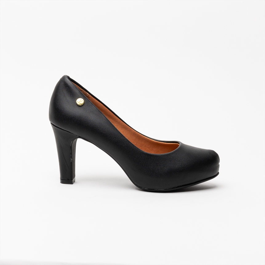 Vizzano black heeled pump