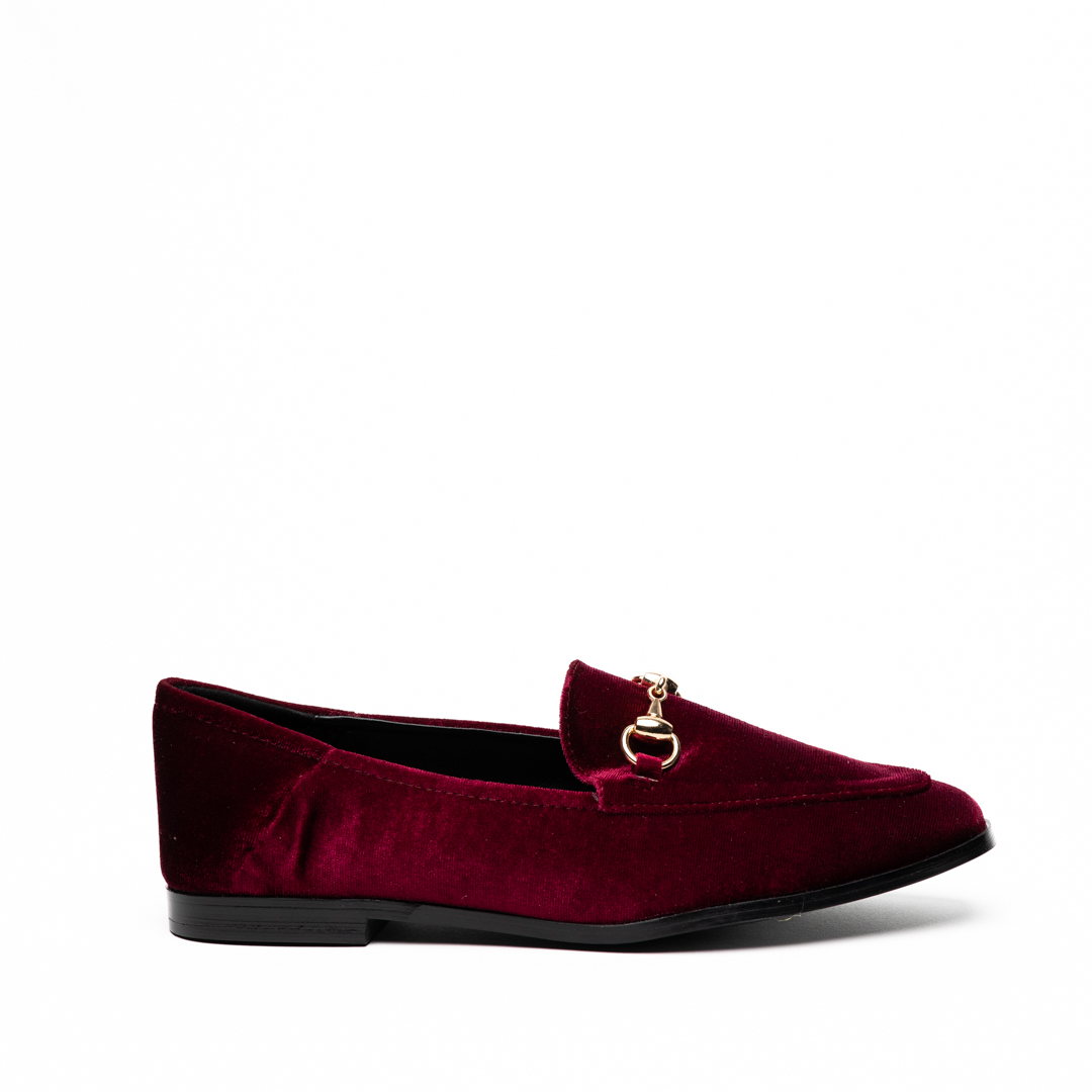 Miss Belgini Women velvet loafers