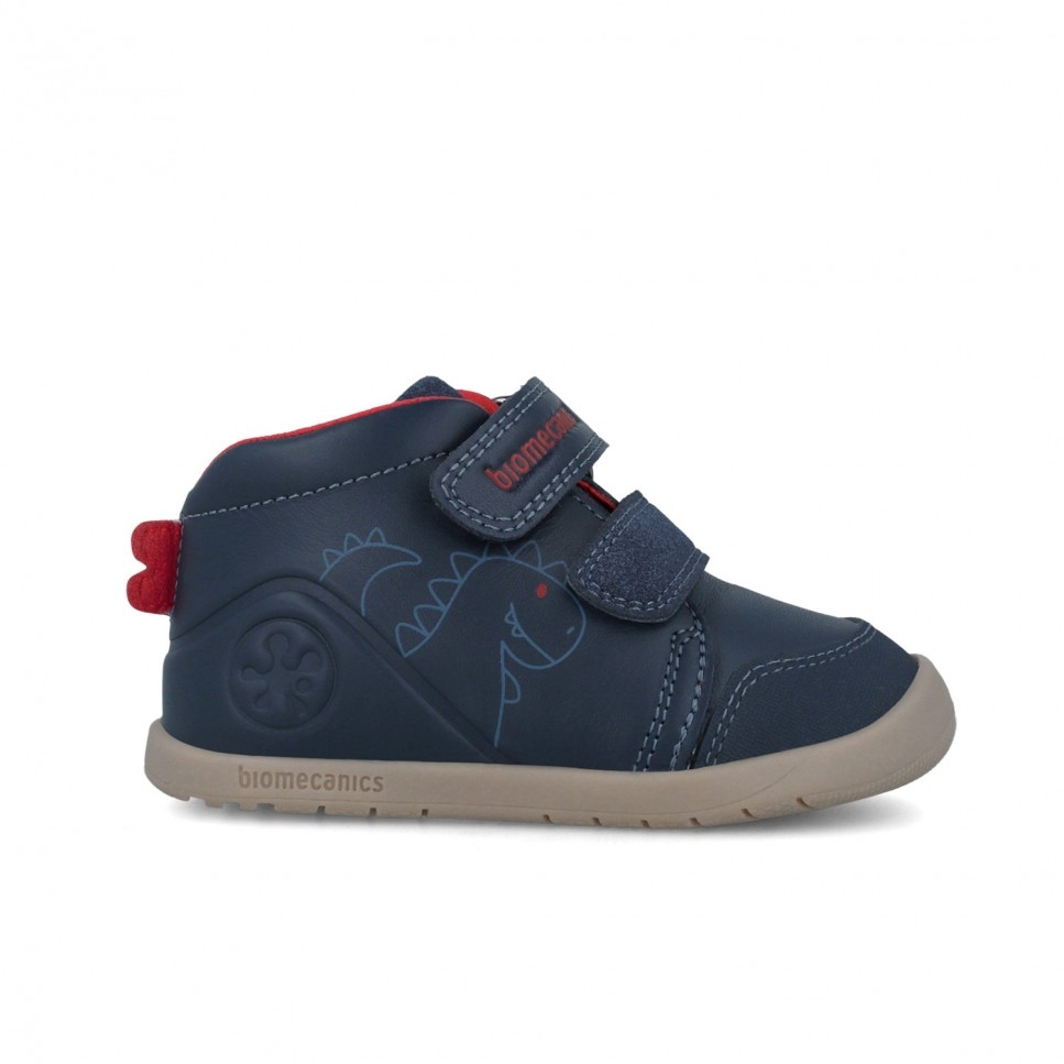Biomecanics Shoes For First Steps with Dinosaur