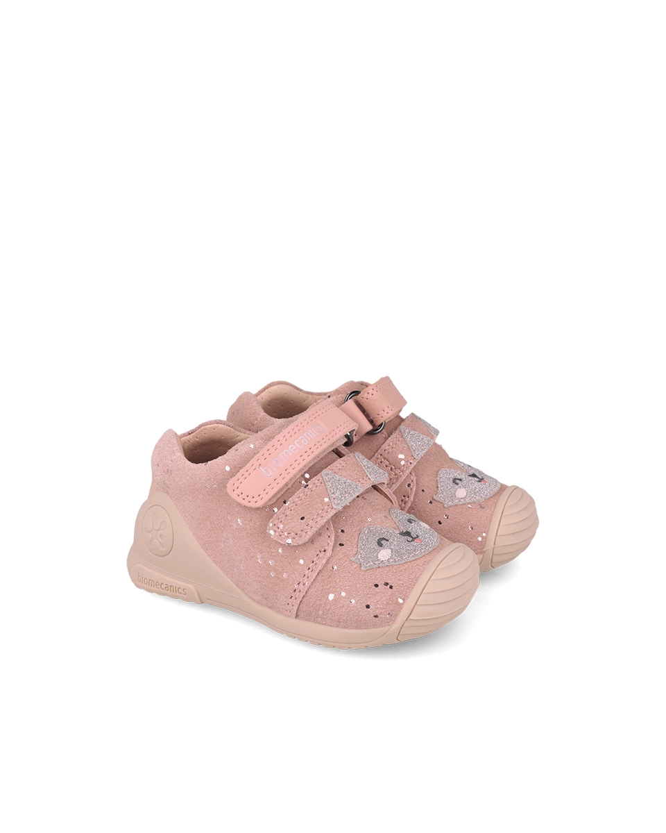Biomecanics Suede Girls Shoes for First Steps