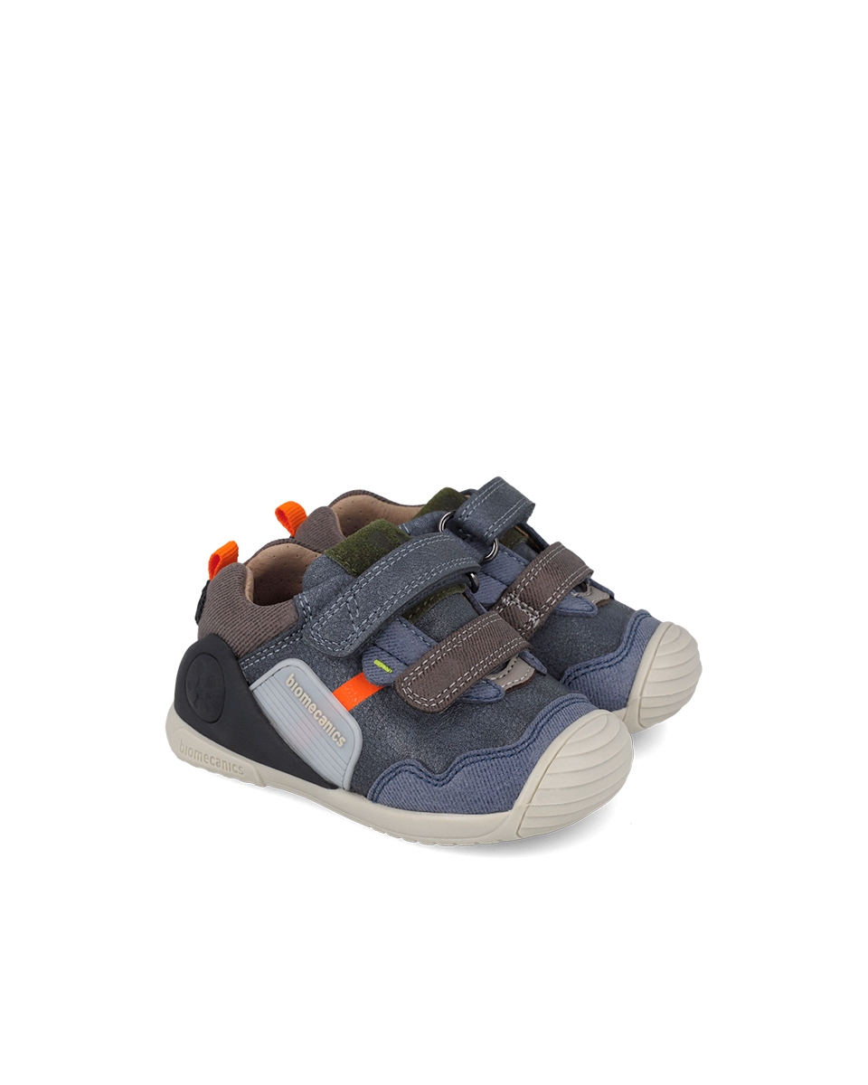 Biomecanics Boys Shoes for First Steps with Heel Tab