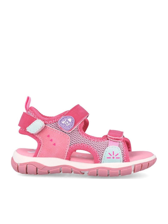 Garvalin Girls Mesh Velcro Strap Sandals