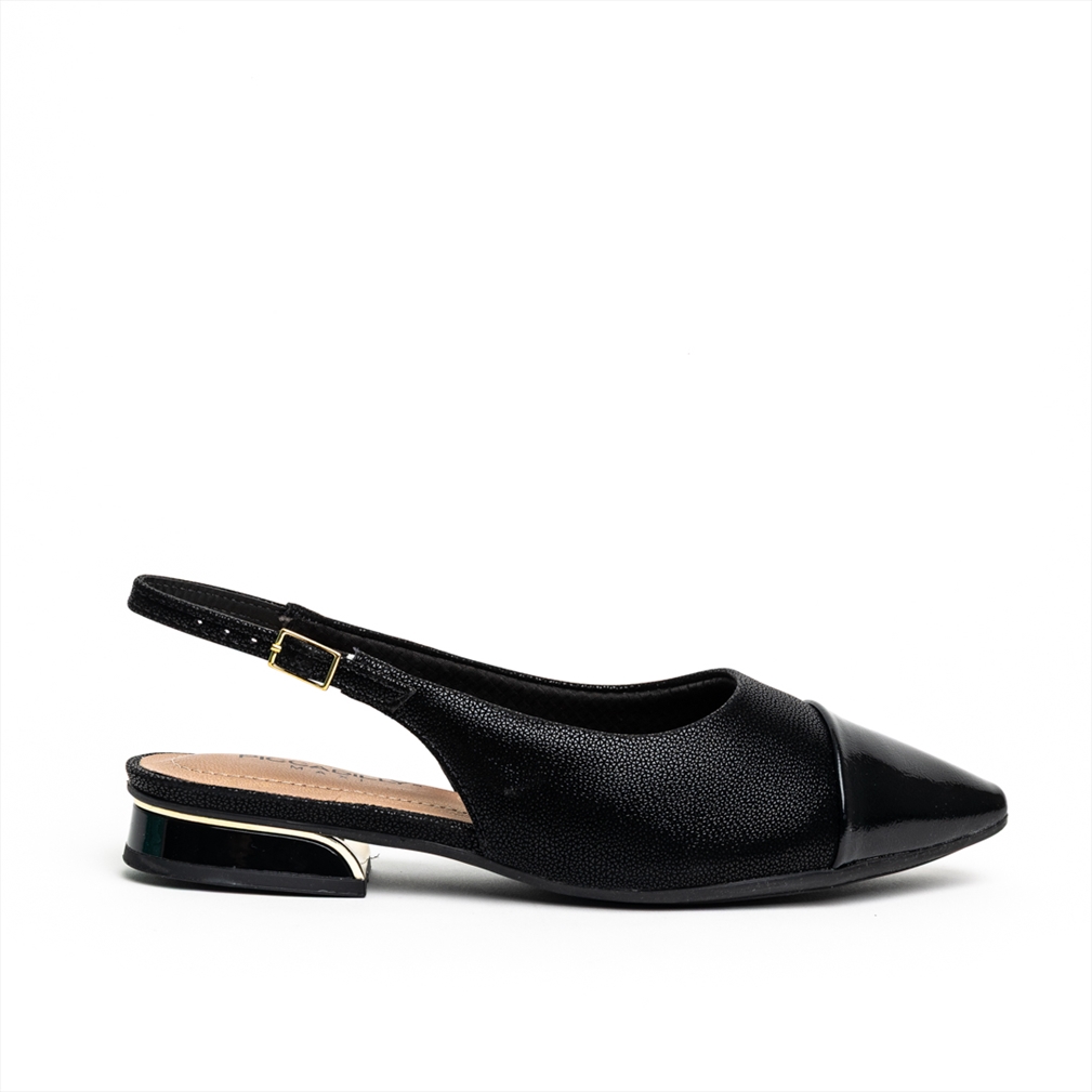 Piccadilly Slingback Pointed Flat Pumps