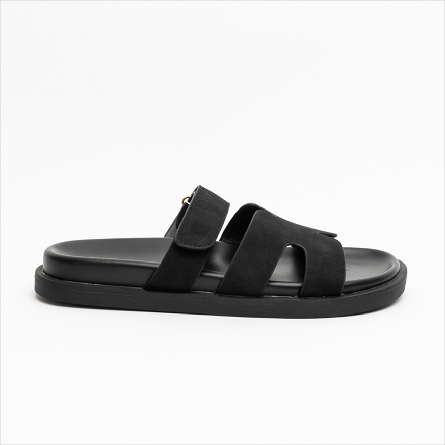 Athenais Chic Flatform Sandals with Cut Out Detail