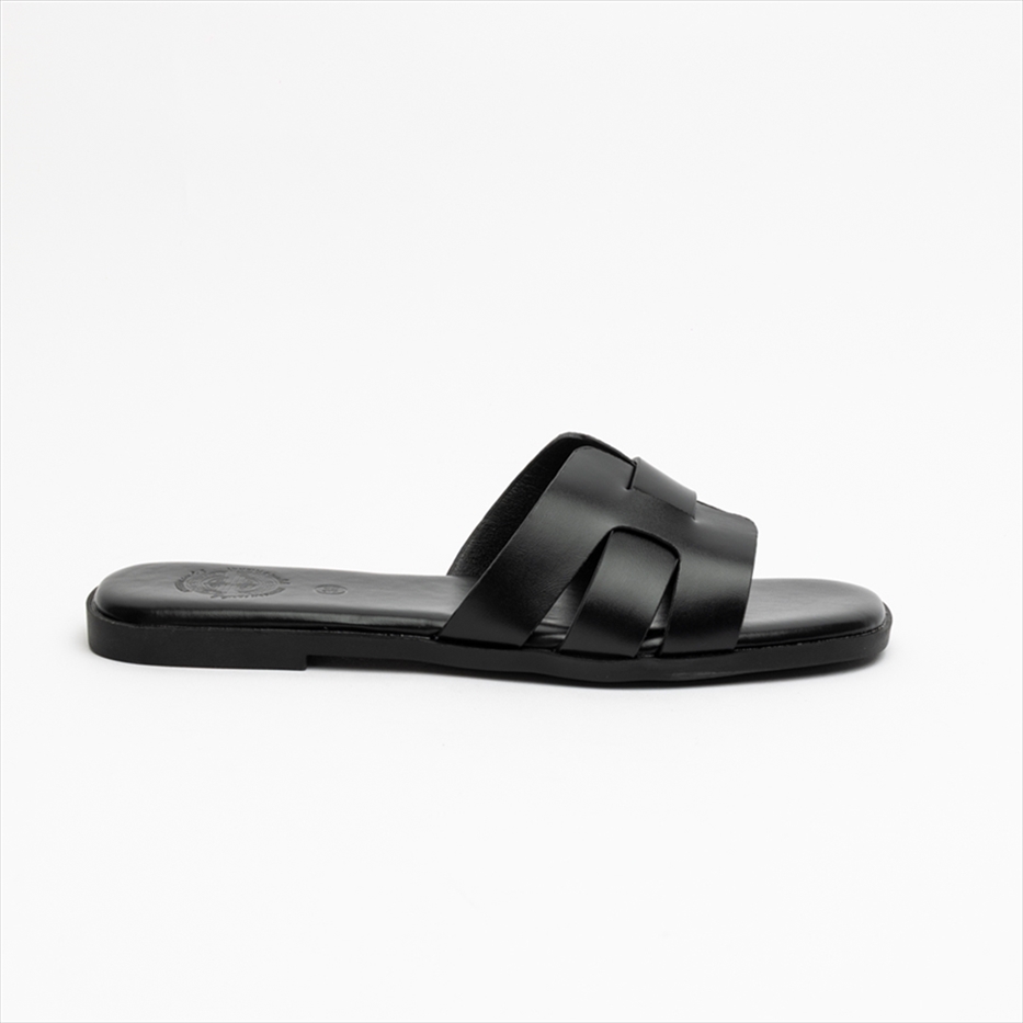 Athenais Elegant Multi Cross Strap Slider Sandals