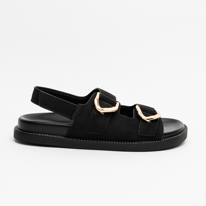 Athenais Stylish Double Strap Flatform Sandals