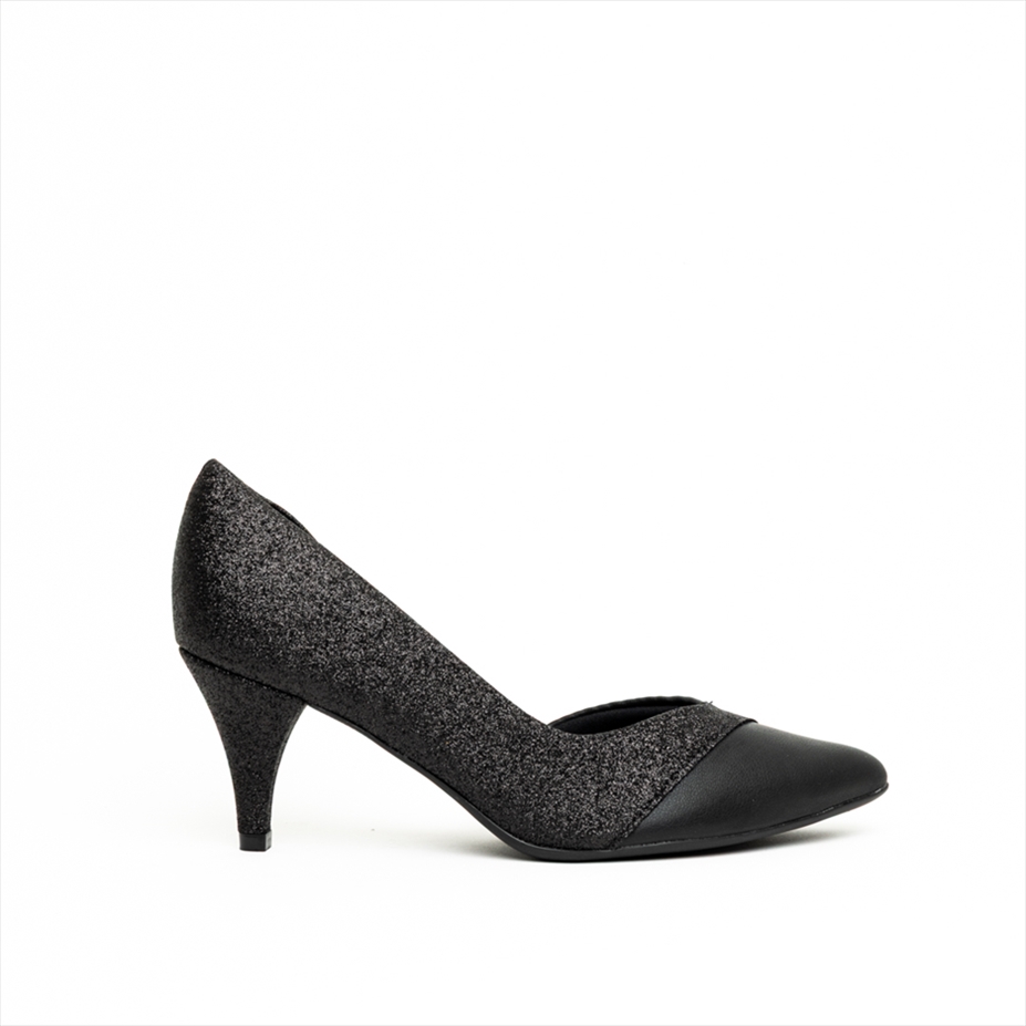 Piccadilly Open-Side Medium Kitten Heel Pump