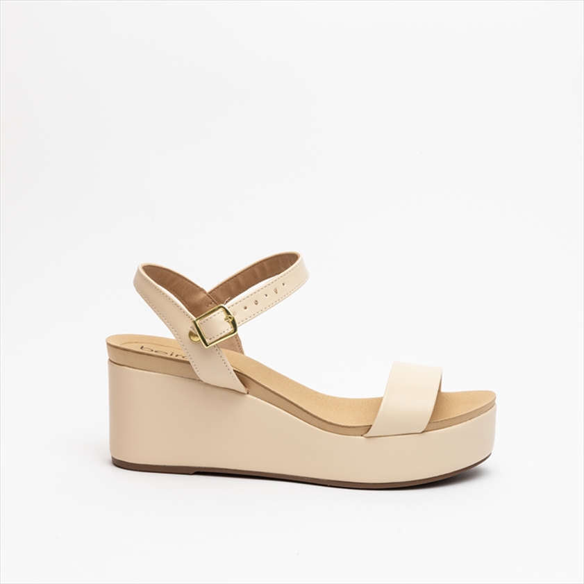 Beira Rio Classic Medium Wedge Platform Sandals