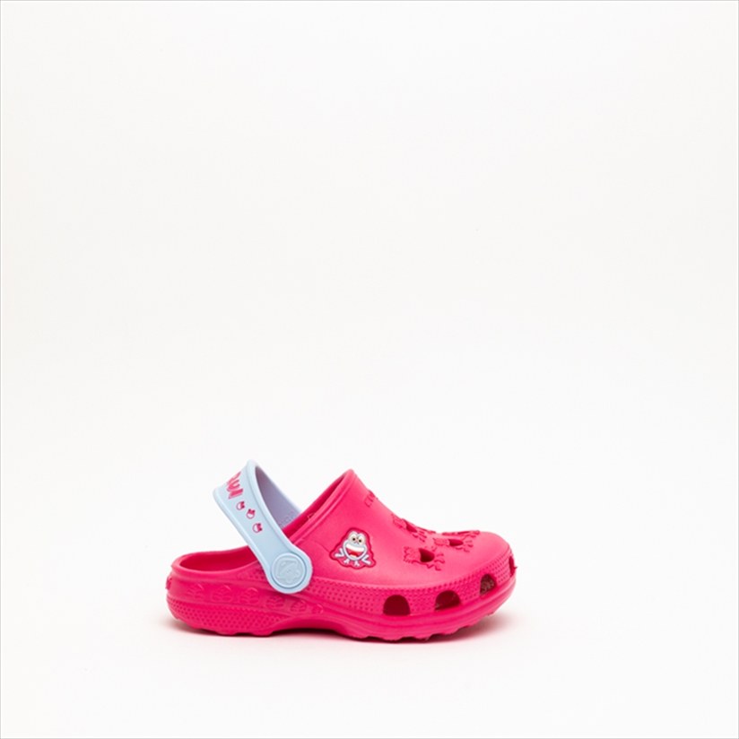 COQUI Girls Clog Summer Slippers with Playful Designs