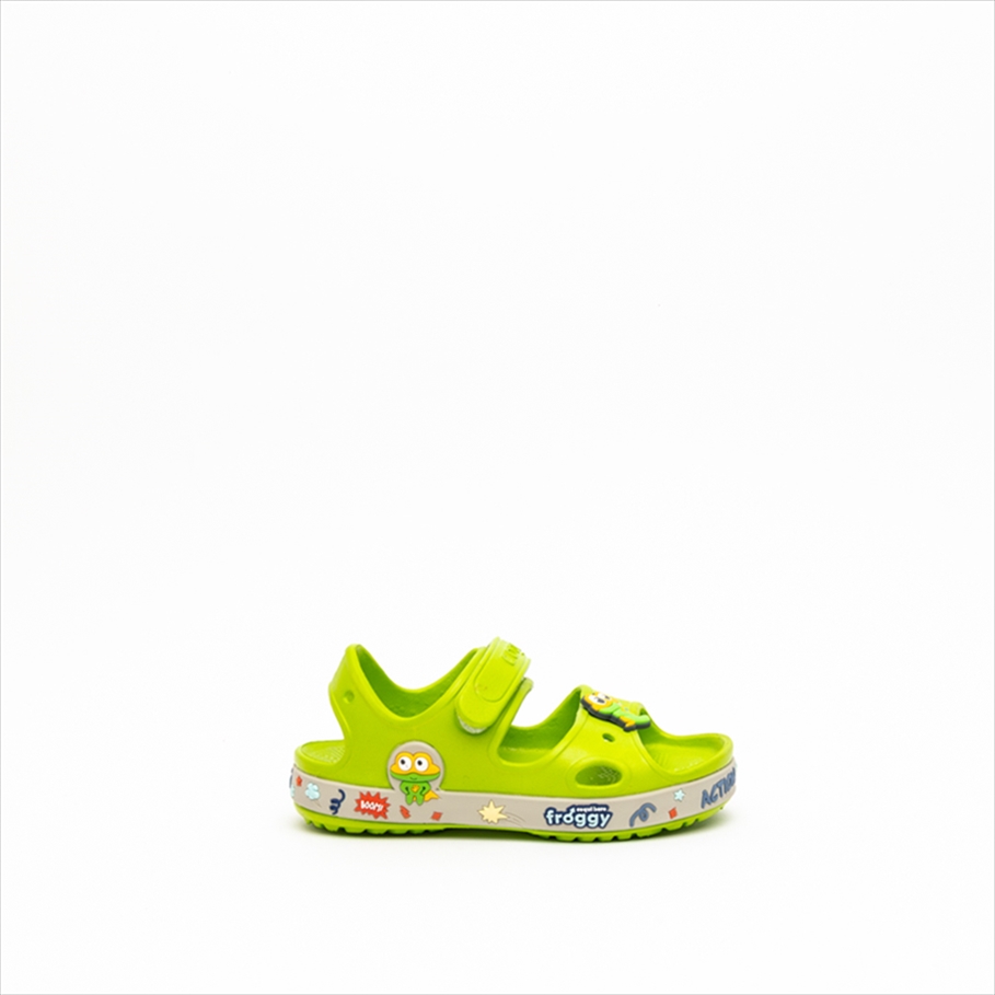 COQUI Boys Double Strap Sandal Summer Slippers with Playful Design