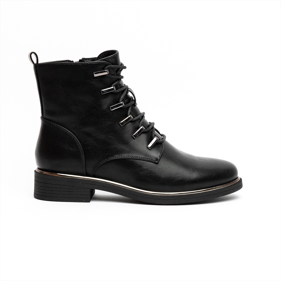 Miss Belgini Urban Embellished Combat Boots