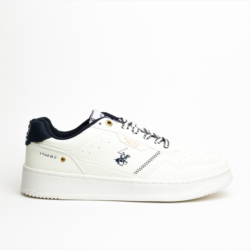 Beverly Hills Polo Club Mens Sneakers with Navy Details