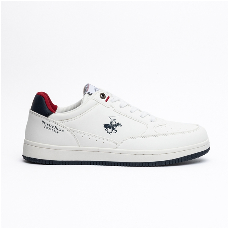 Beverly Hills Polo Club Men Fashion Court Sneakers with Emblem on the Side