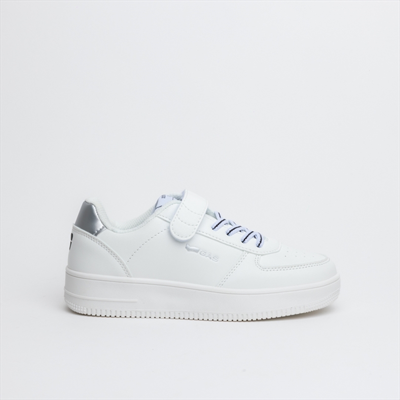 GAS Boy’s Chunky Sneakers with Laces and Velcro Strap