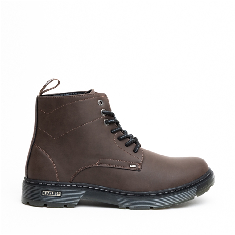 GAS Mens Casual Lace Up Ankle Boots