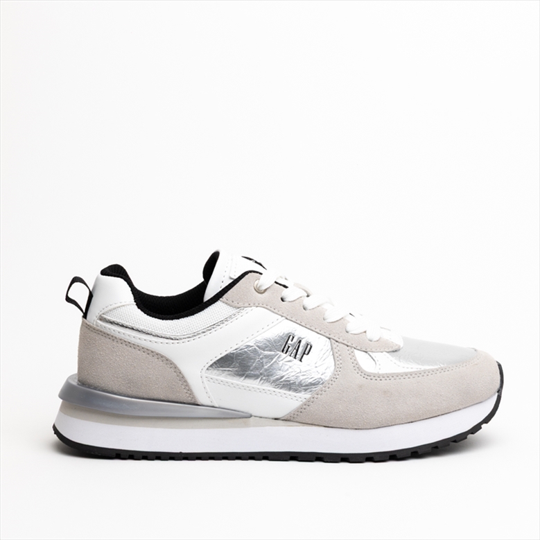 GAP Womens Wedge Trainers with Silver Details