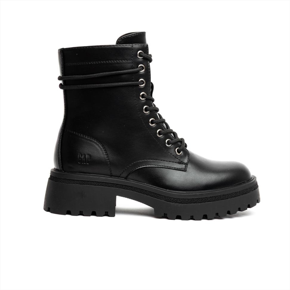 GAP Women Elegant Combat Flat Ankle Boots