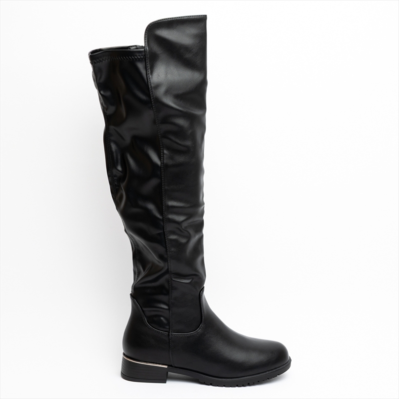 Miss Belgini Classic PU Flat Boots