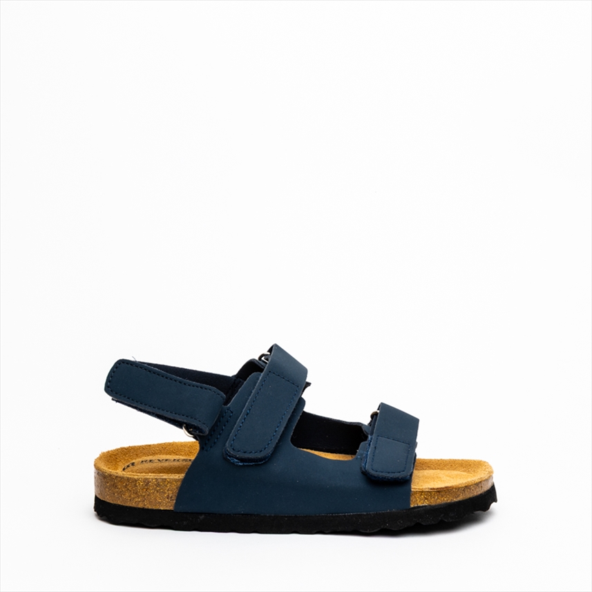 Reverse Ankle Strap Boy Sandals with Breathable Comfort Footbed with Shock Absorbing Sole