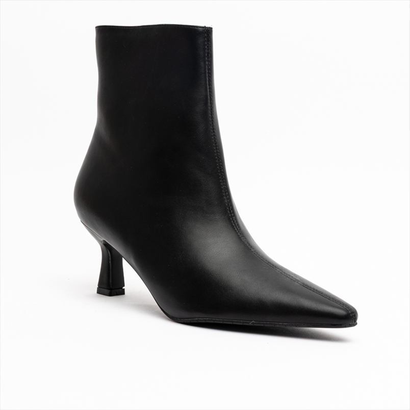 Miss Belgini Classic Low Kitten Heel Ankle Boots