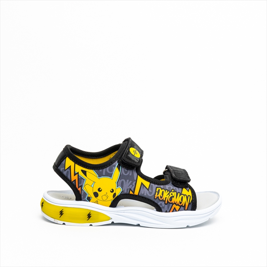 Pokemon Double Velcro Strap Boys Sandals