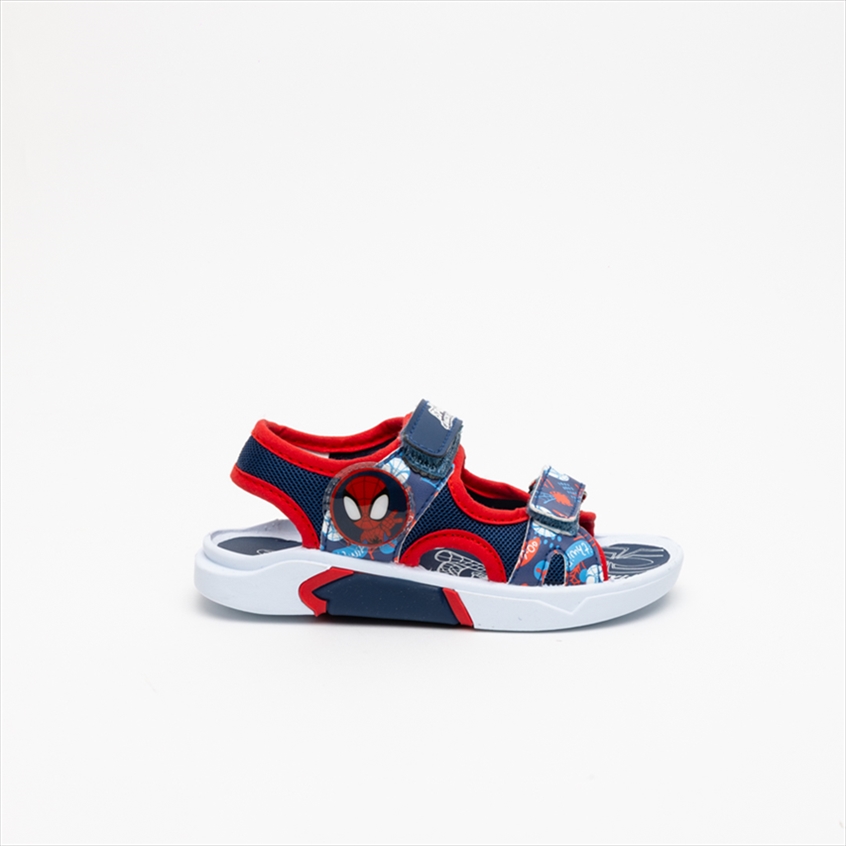 Spiderman Double Strap Boys Sandals with Mesh Breathable Upper