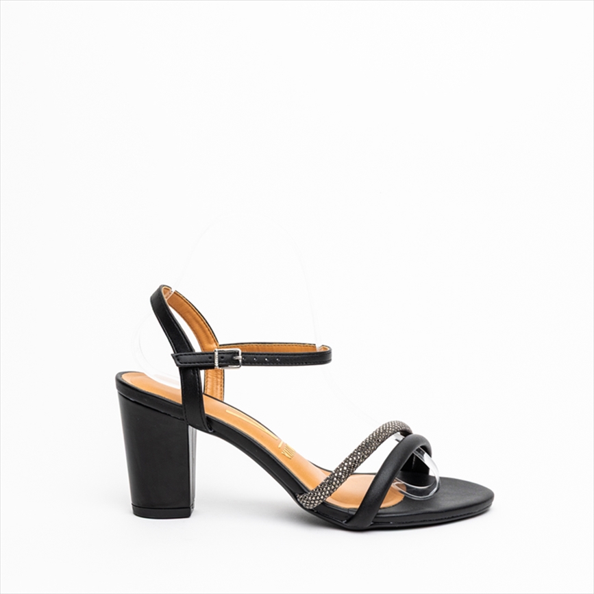 Vizzano Ankle Strap Medium Block Heel Sandals