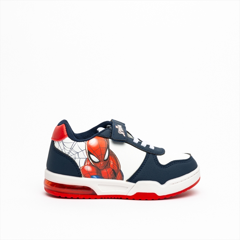 Spiderman Lace Up and Velcro Strap Boys Sneakers