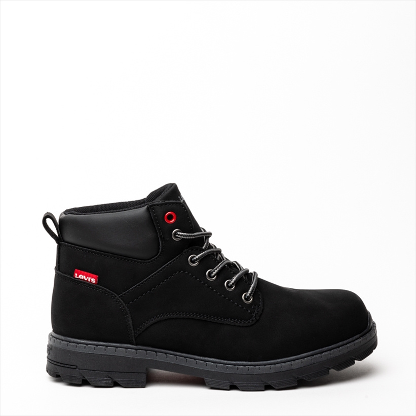 Levis boys army style lace up boots