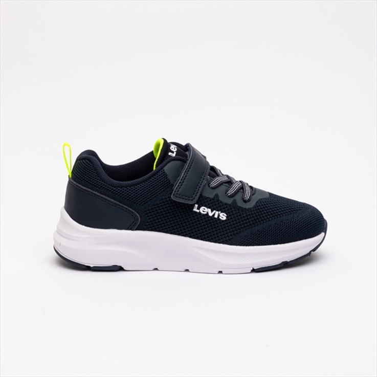 Levis Young Boys Trainers with Neon Details