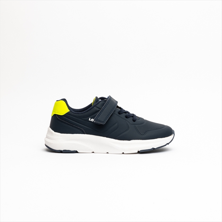 Levis Boys Mesh Breathable Trainers with Velcro Strap and Laces