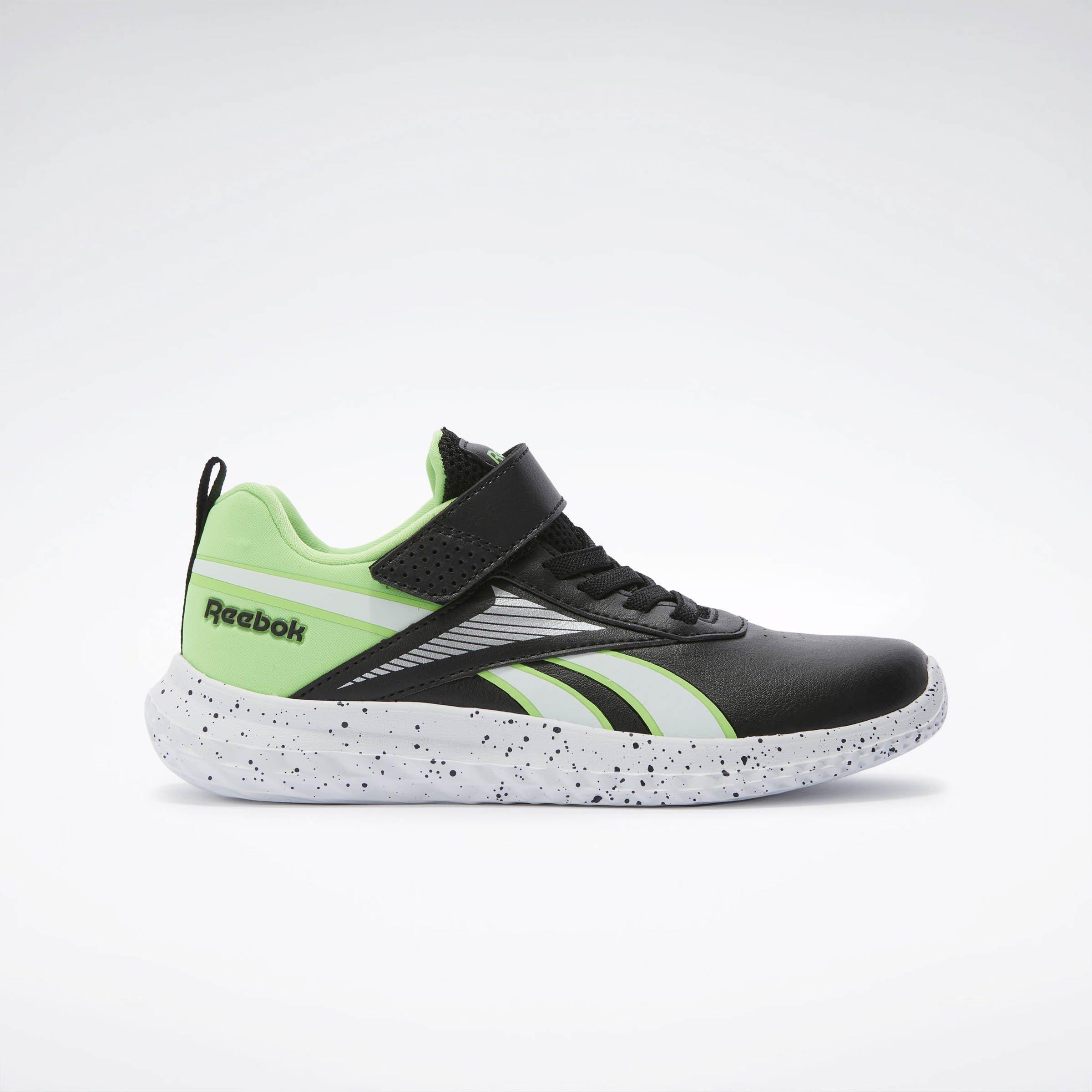 Reebok Boy's Rush Runner Syn Elastic Lace & Top Strap (468873)