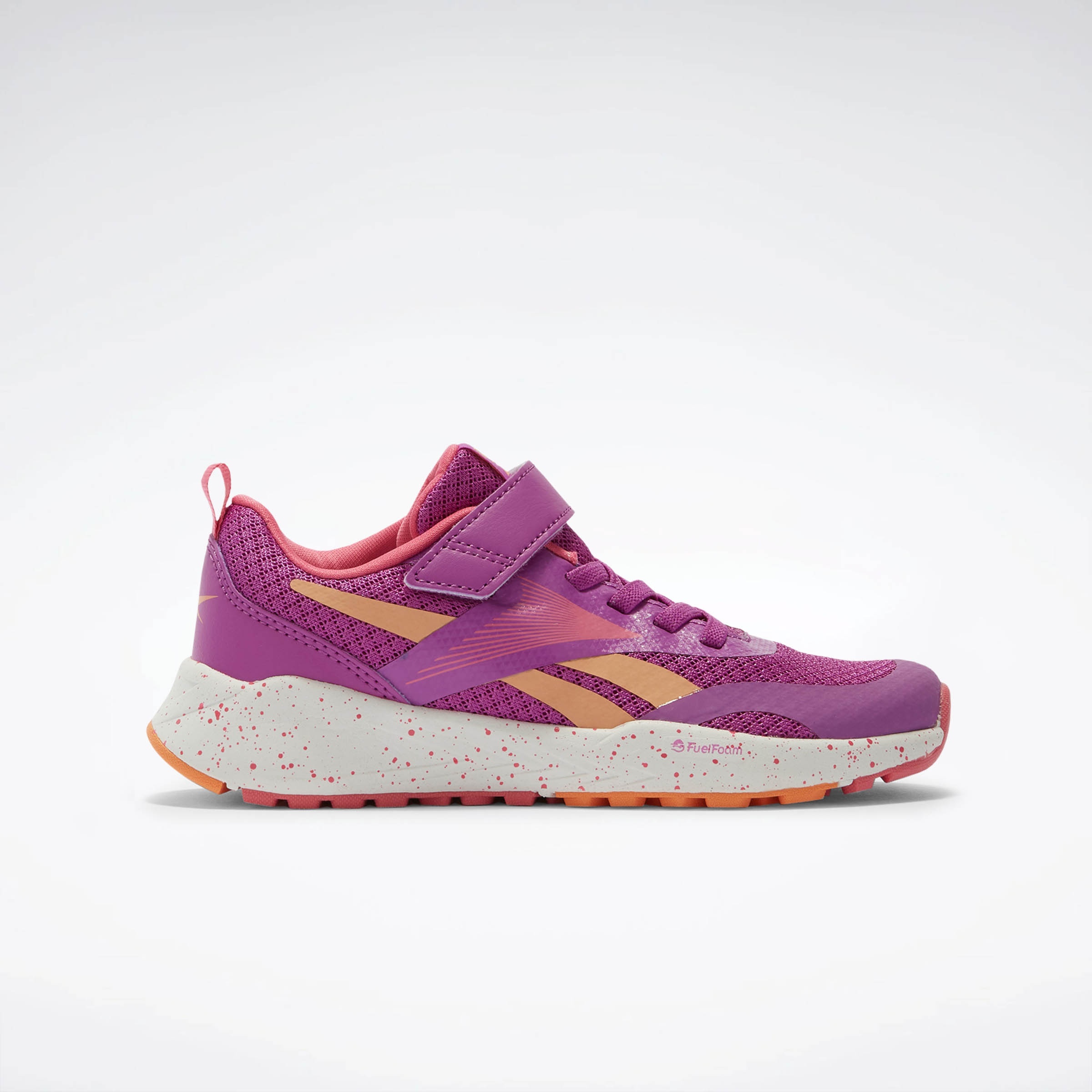Reebok Girl's Energen Run Elastic Lace & Top Strap (468888)