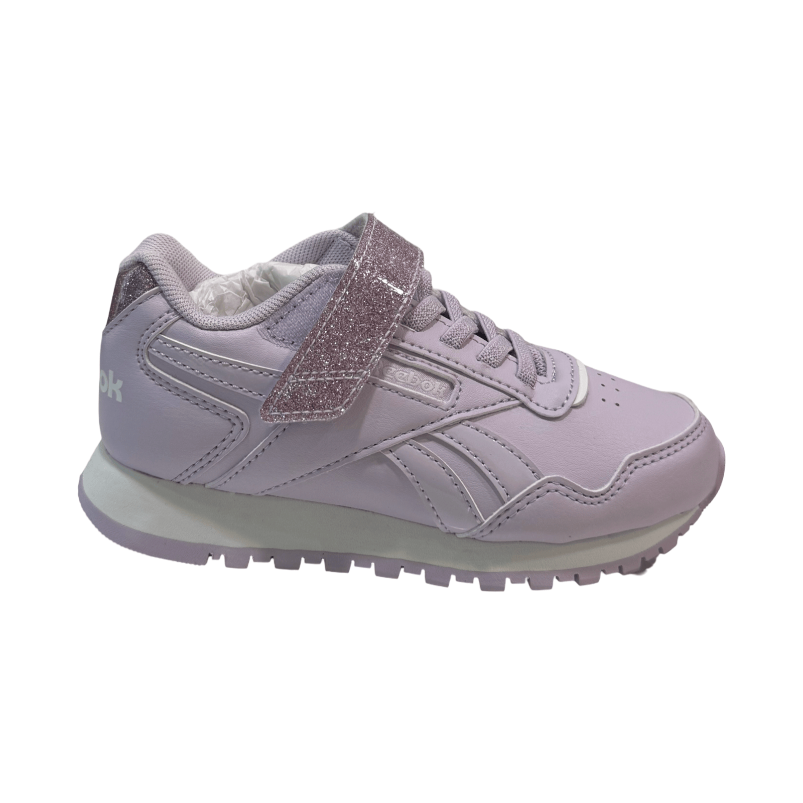 Reebok Children Girl's Glide Elastic Lace & Top Strap Shoes (100232933-el)