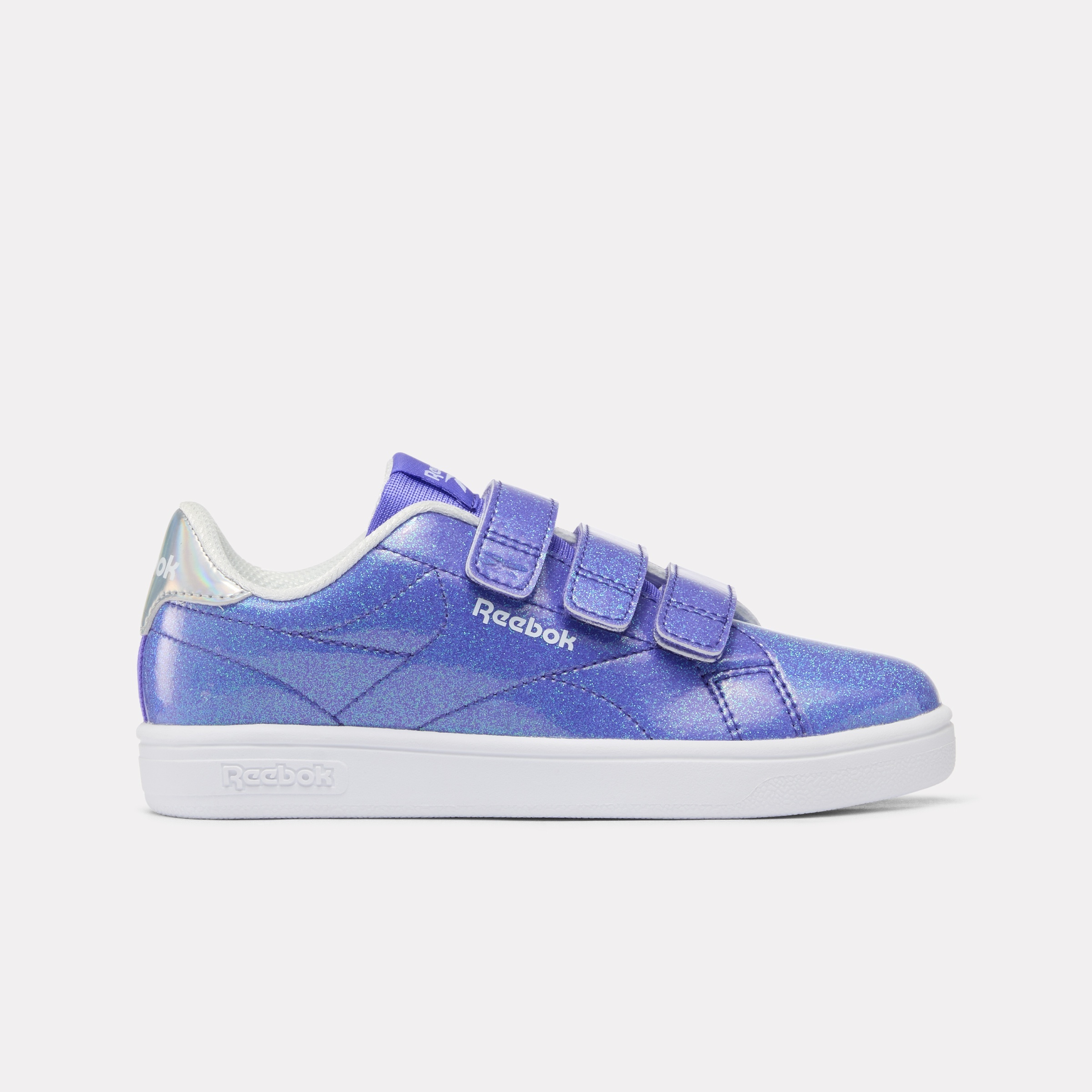 Reebok Children Girl's Court Clean Hook/Loop Straps Shoes (reebok-children-girl's-court-clean-hookloop-straps-shoes)