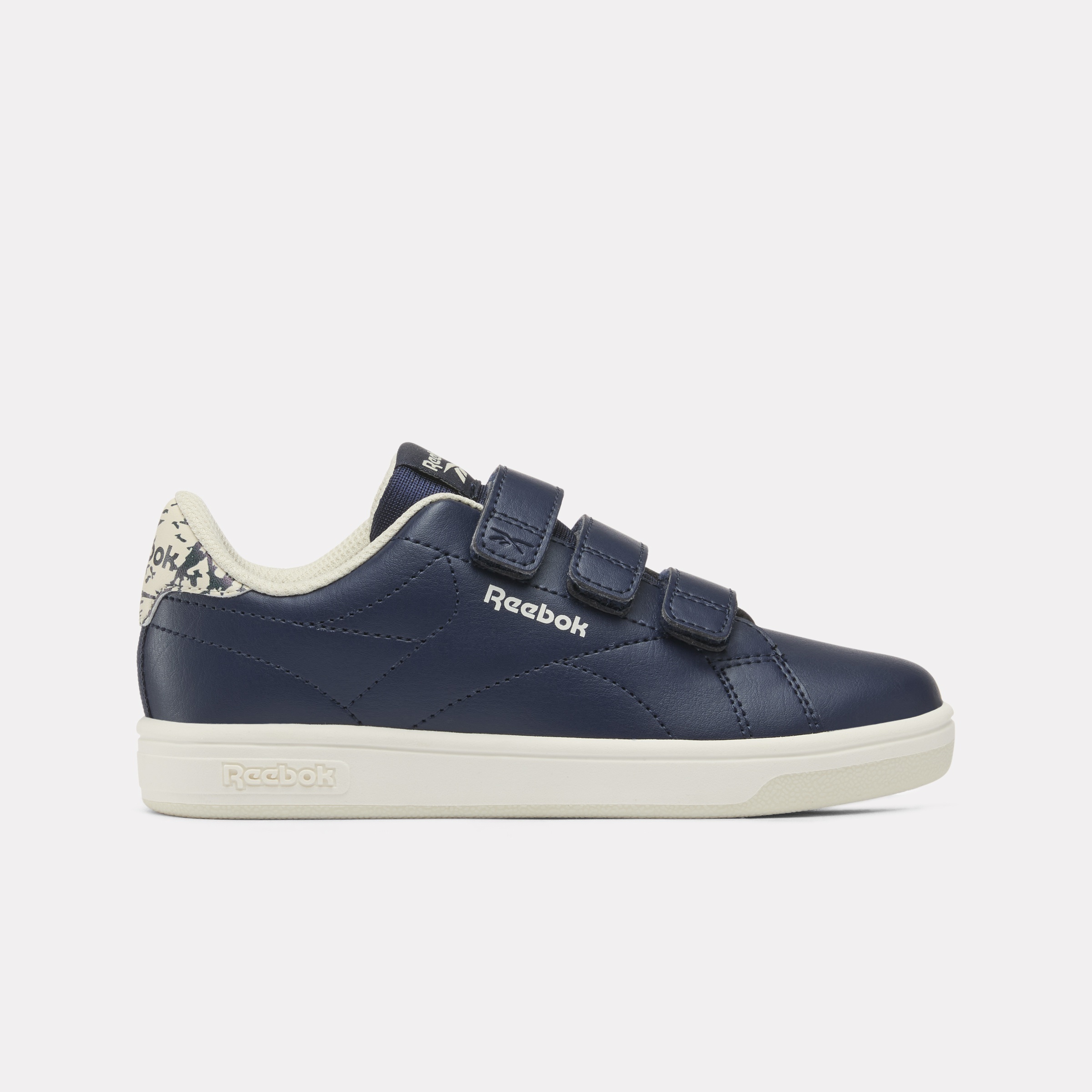 Reebok Children Boy's Court Clean Hook/Loop Straps Shoes (reebok-children-boy's-court-clean-hookloop-straps-shoes)