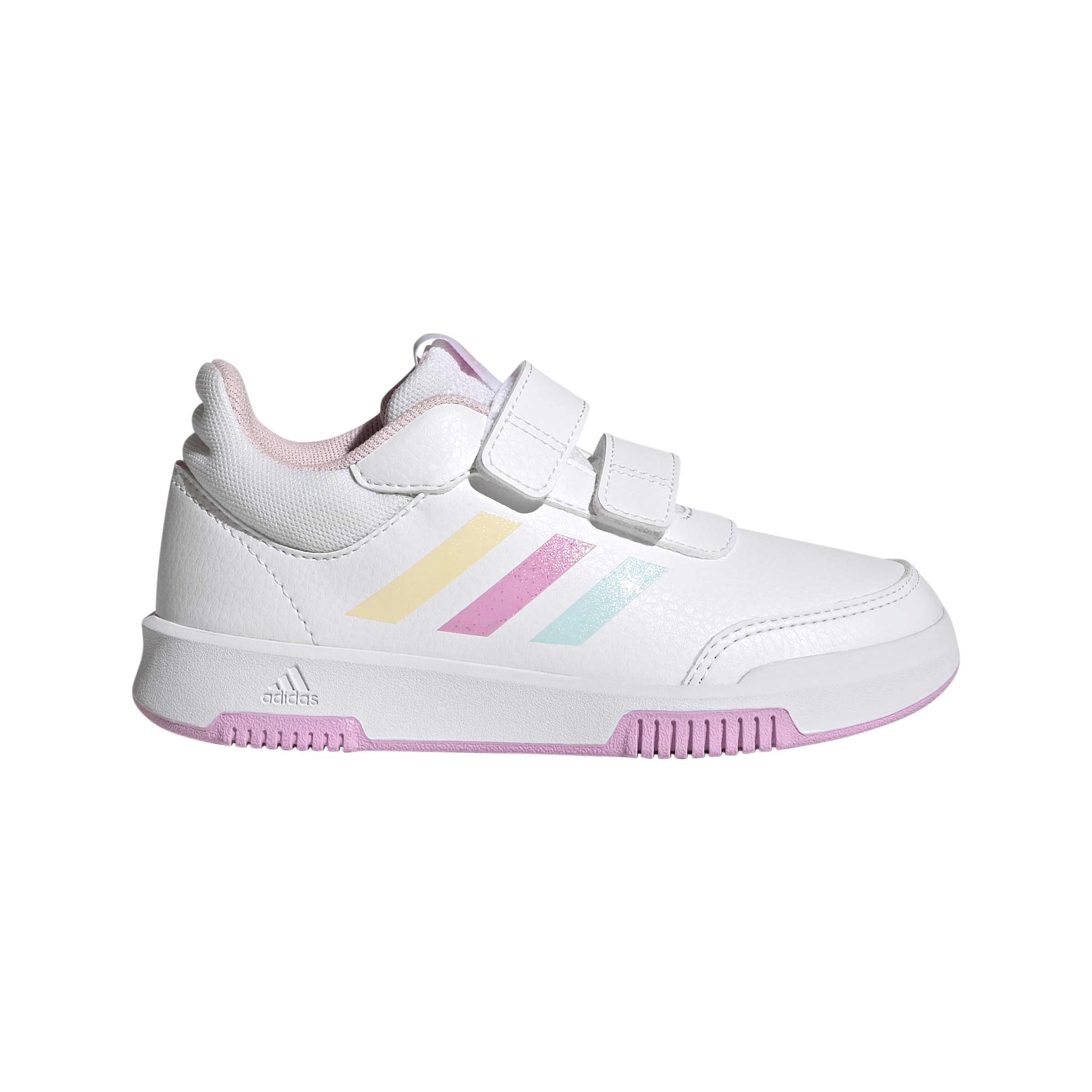 adidas girl's tensaur hook and loop shoes (468556)