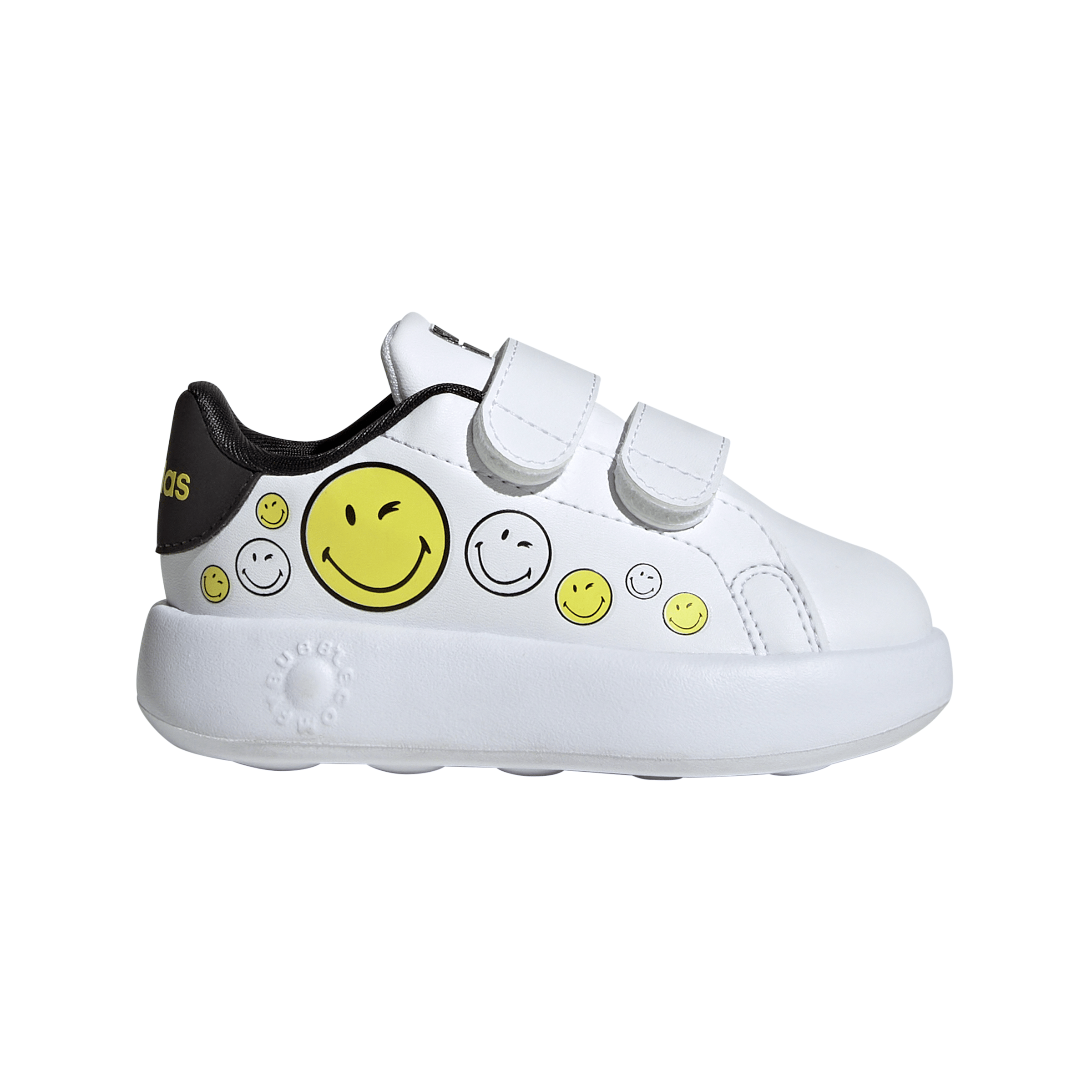 adidas infant's adidas smiley advantage shoes kids (468578)
