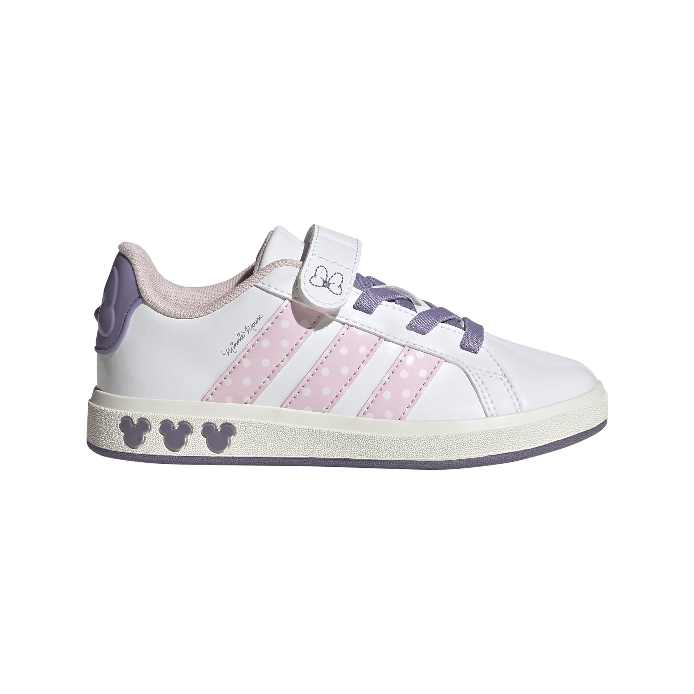 adidas girl's disney minnie mouse grand court shoes kids (475856)