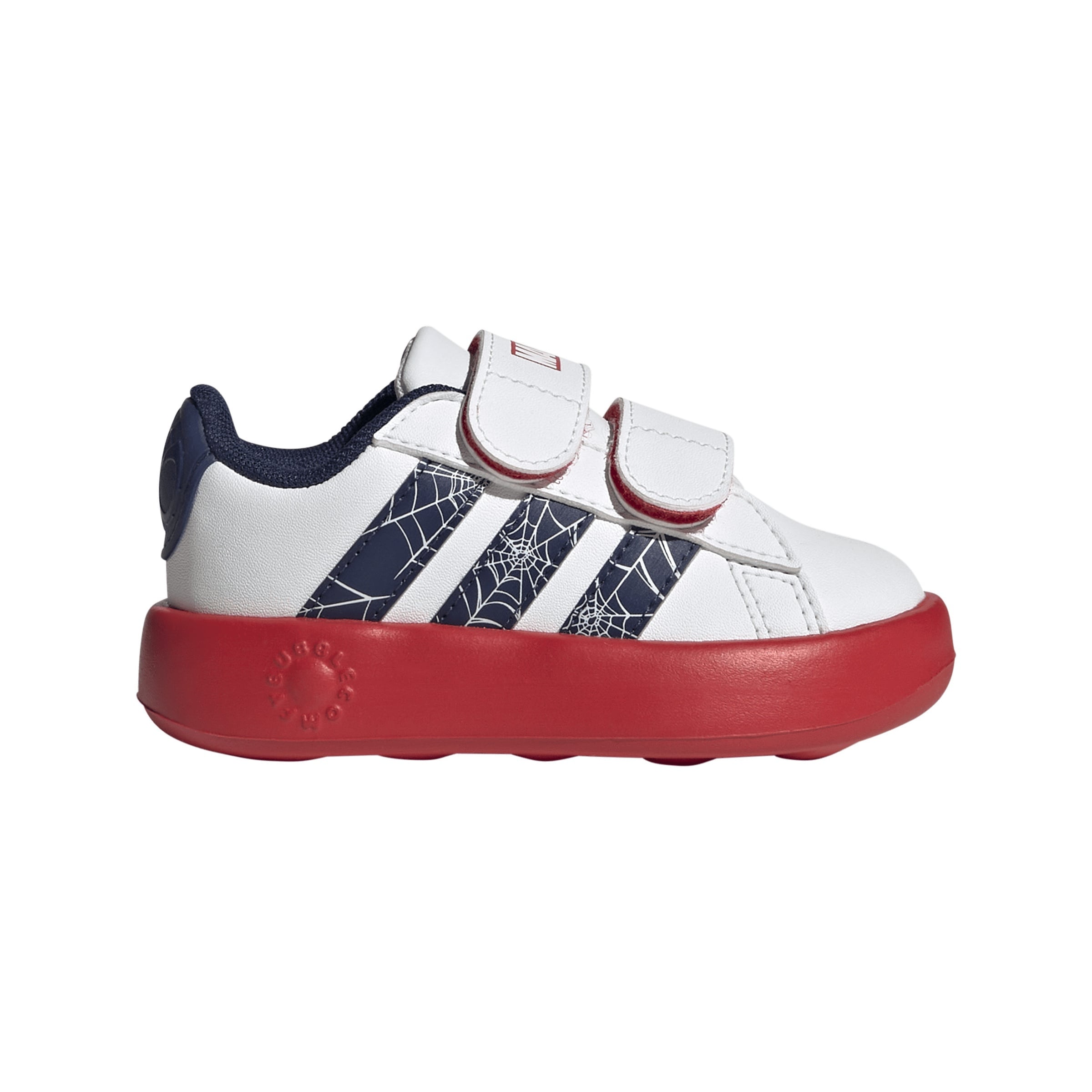 adidas infant's marvel spider-man grand court shoes (476201)