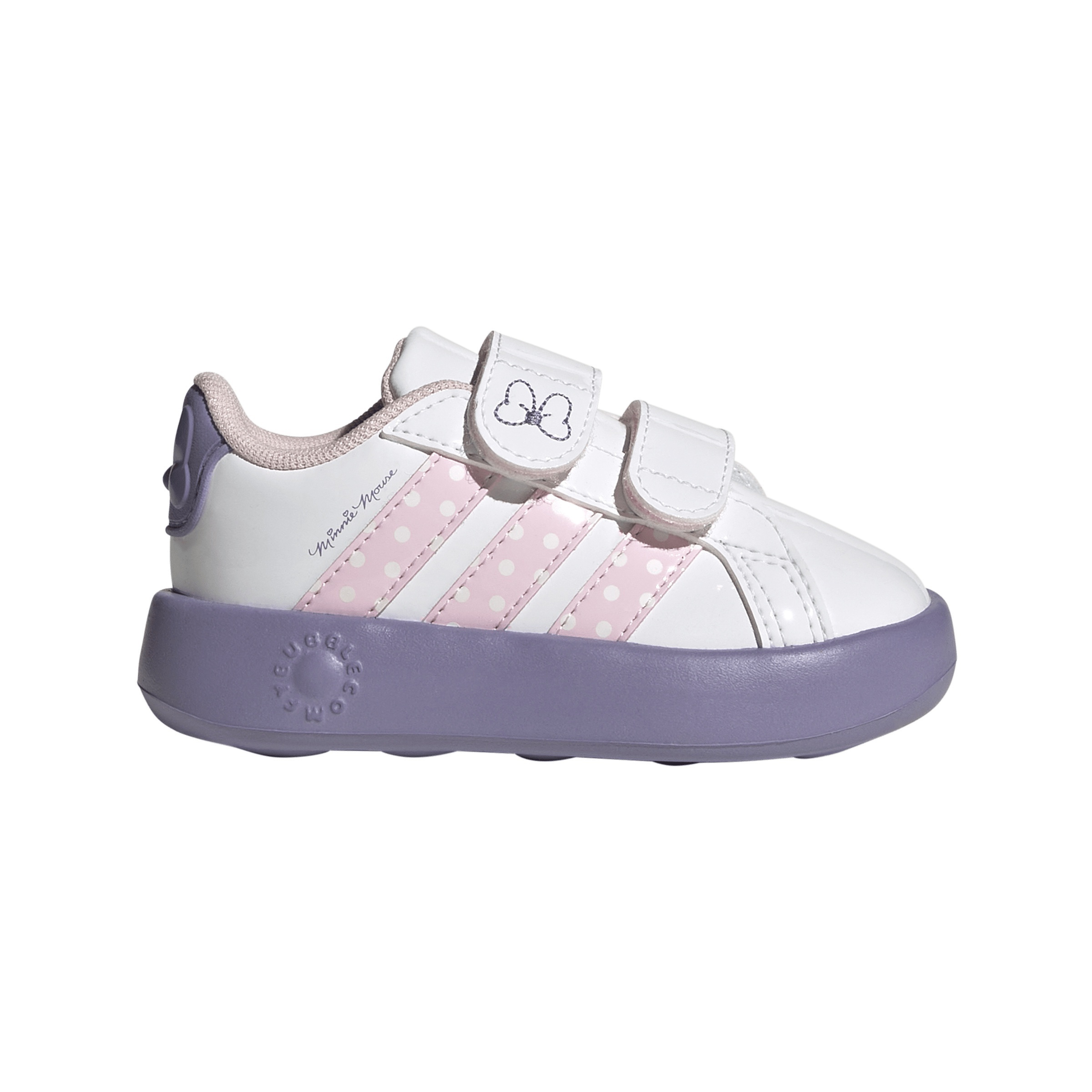 adidas infant's disney minnie mouse grand court shoes (476202)