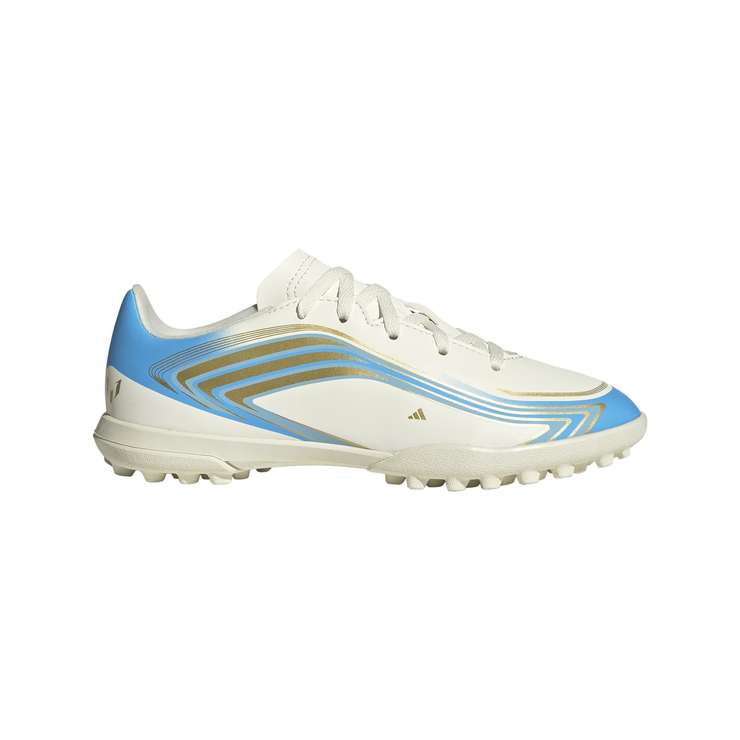 adidas kid's f50 messi club turf football shoes (kk1380)