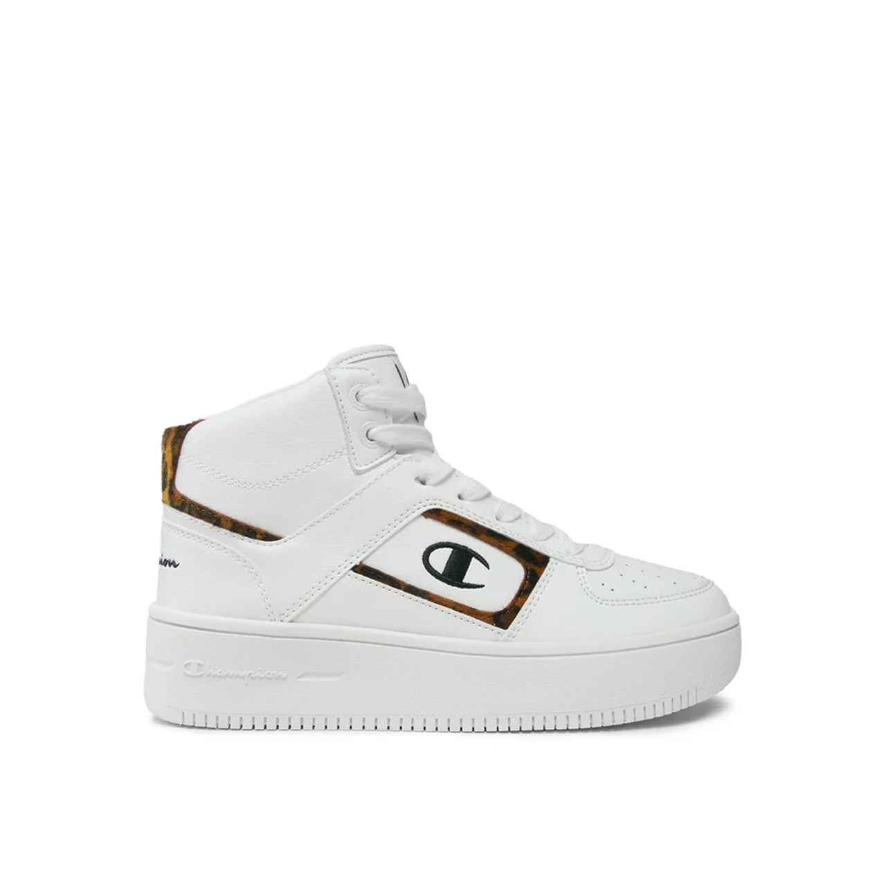 Champion Women Mid Cut Shoe Foul Play Plat Mid Animalie (S11 (459372)