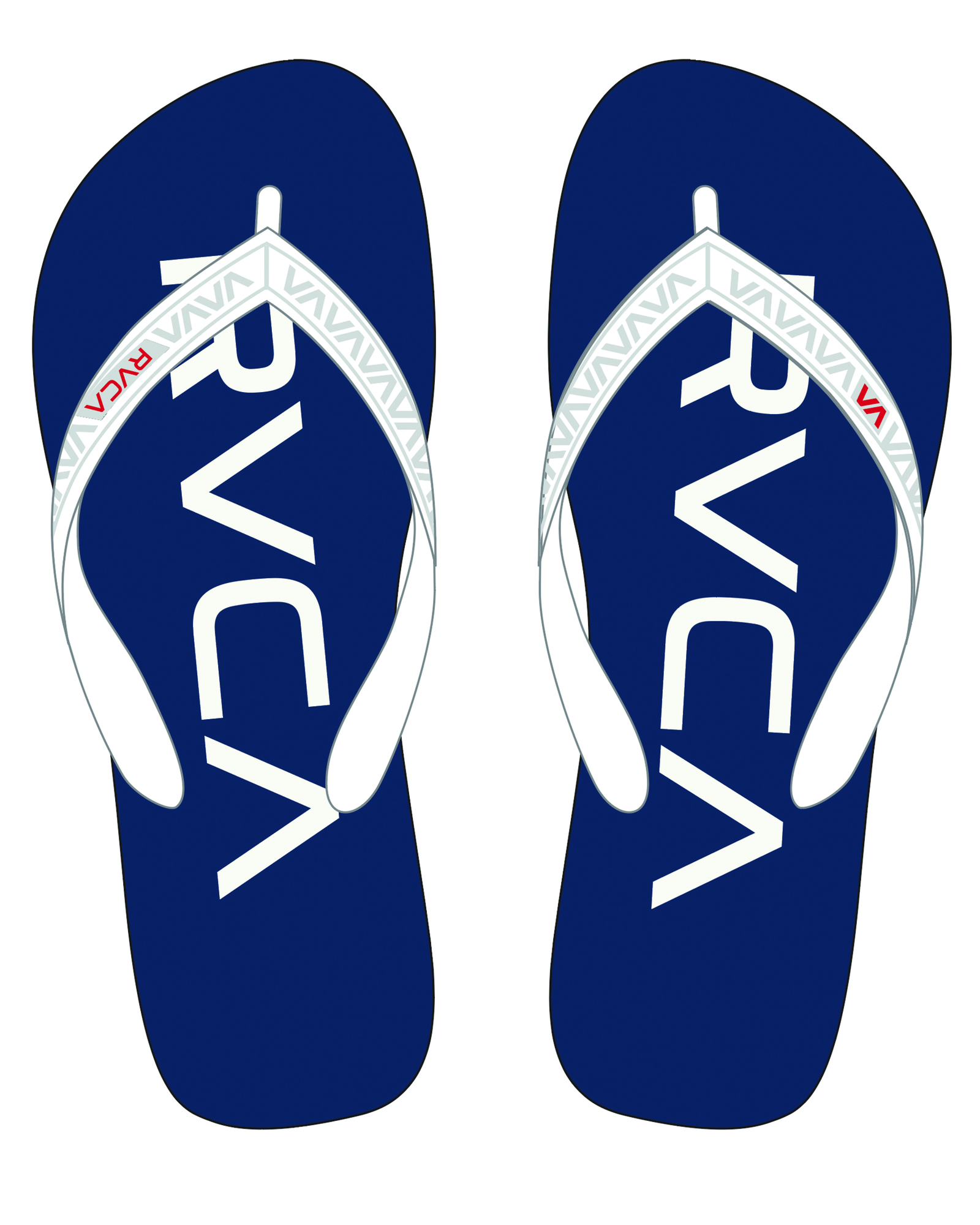 Rvca Men Slaps Trenchtown Sandals I (W5FFRA-21) (450823)
