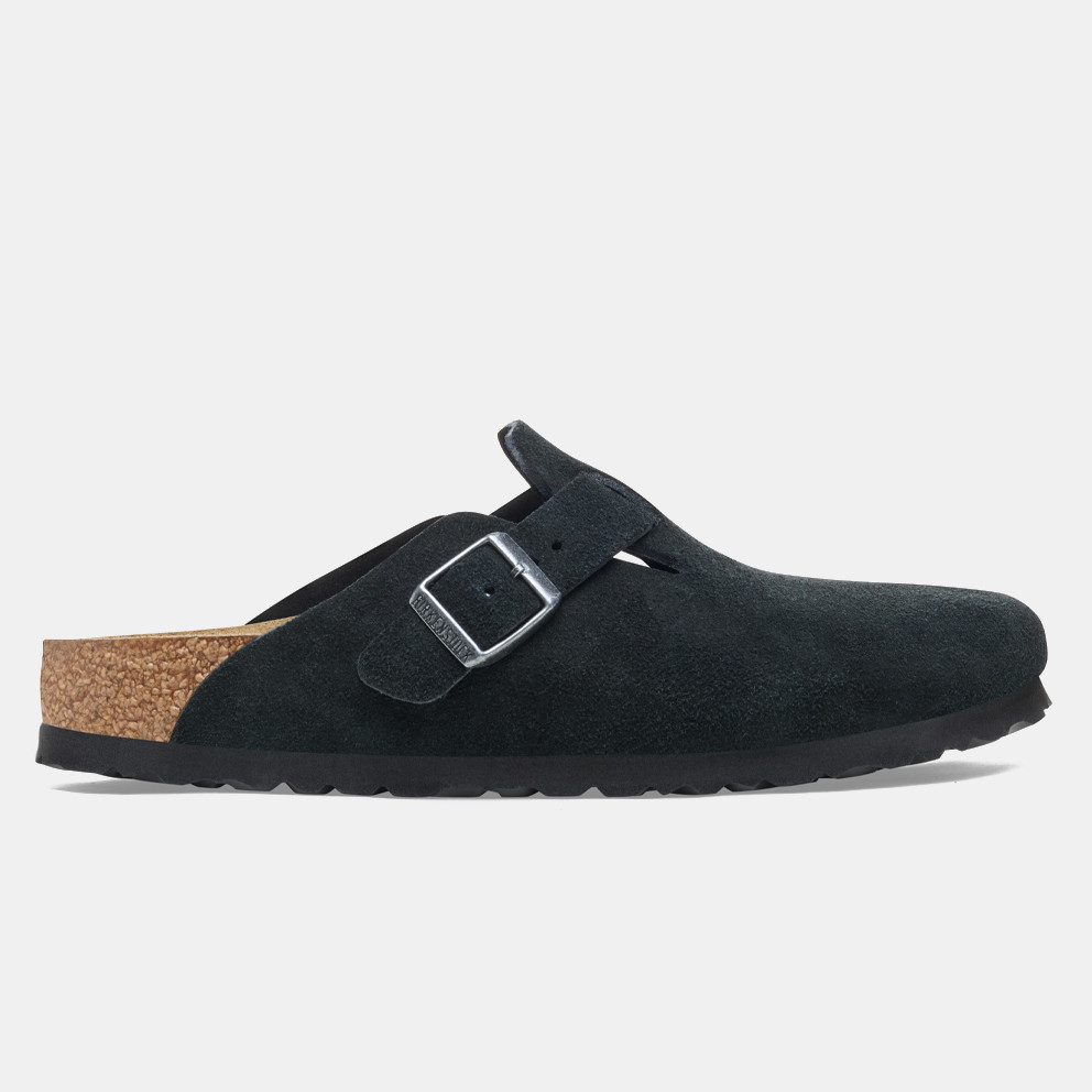 Birkenstock Boston Regular Unisex Slippers (1027142003550-BLACK)